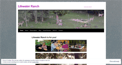 Desktop Screenshot of lifewaterranch.com